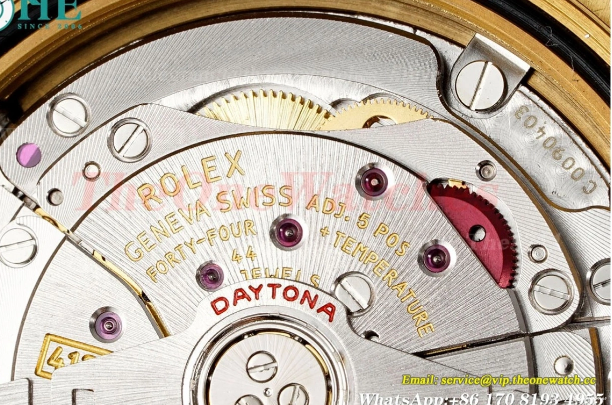 SH4130 QF Daytona 40MM RU Blk YG Weight) 116518 Meteorite V3(Gain 0419